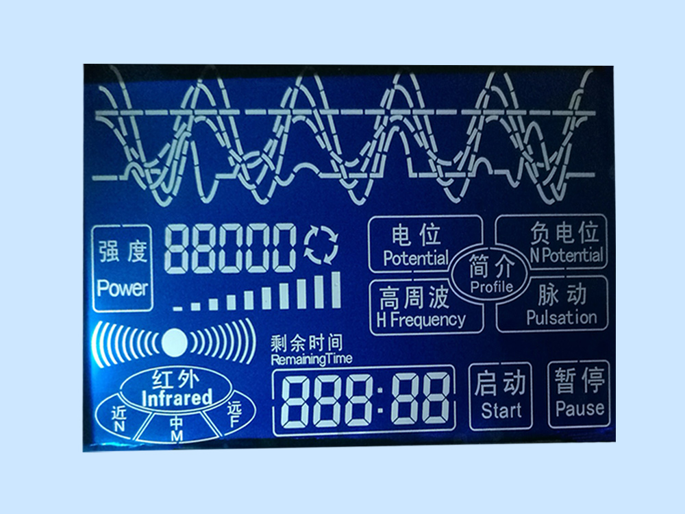 LCD黑白段碼液晶屏的應用優勢